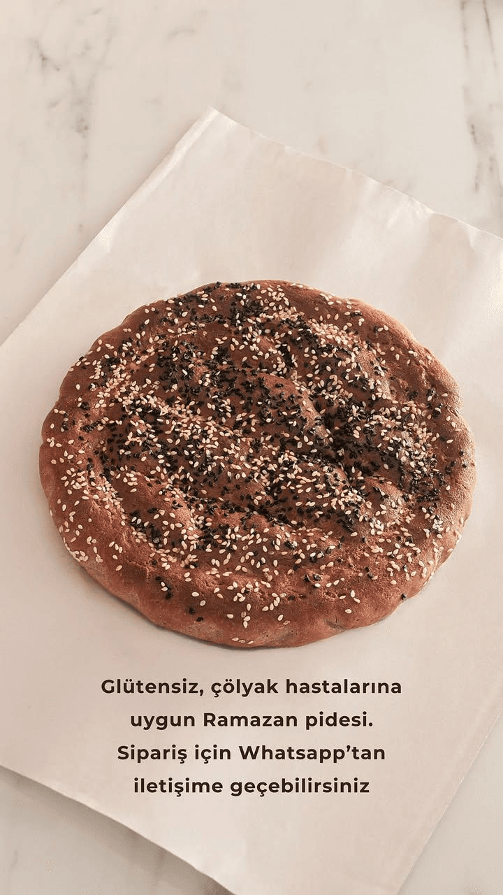 Glutensiz Ramazan pidesi